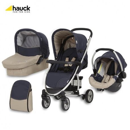  Hauck trio sistem(kolica+nosiljka+auto sedište)Malibu moonlight almond