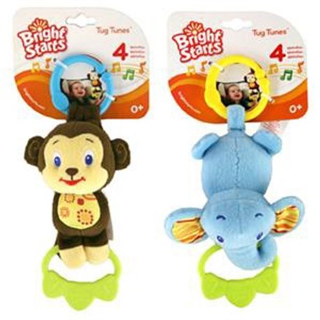 Bright Starts Bebi zvučna igračka Majmunče / Slonče 